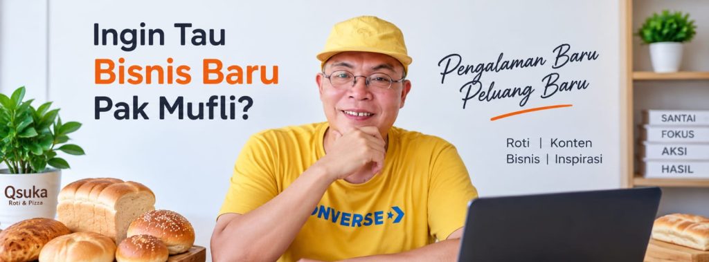 Pak Mufli menjalankan bisnis BIMA Indonesia